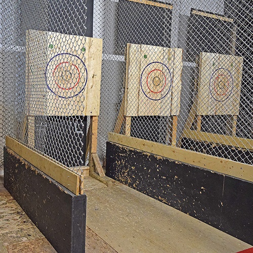 Extended Reality (XR) Enhanced Axe Throwing Experience